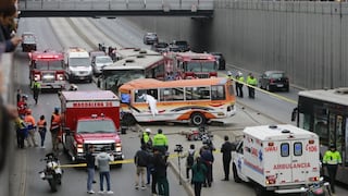Cúster que provocó choque tras invadir vía del Metropolitano cuenta con más de S/9 mil en papeletas