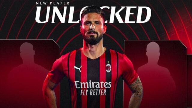 AC Milan anunció a Olivier Giroud como su nuevo refuerzo para el ataque