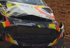 Piloto Carlos Castro sufre accidente en Caminos del Inca