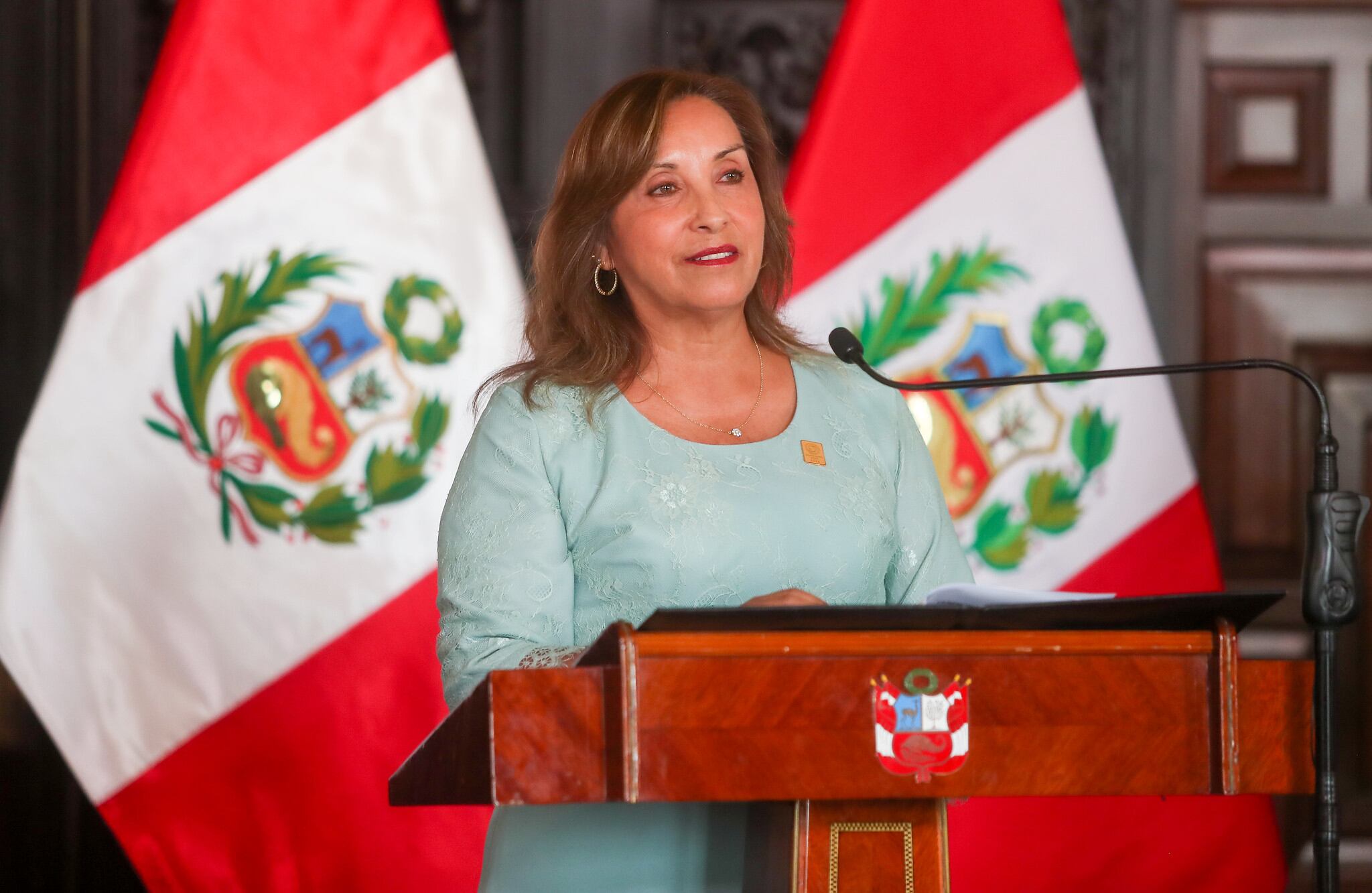 Presidenta Dina Boluarte.
