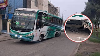 Trujillo: Microbús pierde llantas mientras circulaba por la avenida América Norte