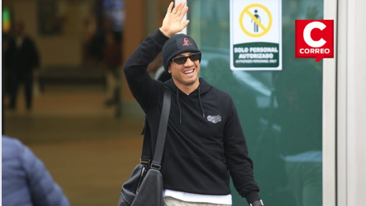 Gianluca Lapadula llegó a Perú para incorporarse a los trabajos de la Selección Peruana. (Fotos: César Bueno @photo.gec)