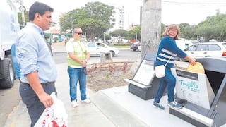 Regidor y dirigente observan proyecto de limpieza pública en Trujillo