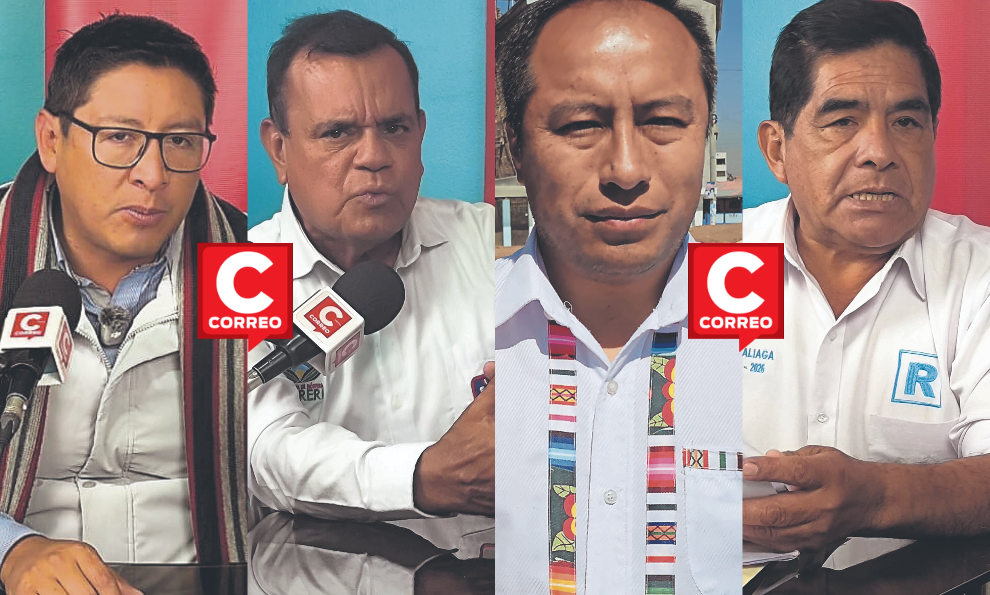 Líderes de partidos en Junín evalúan apoyo a Mallma u Orihuela en segunda vuelta