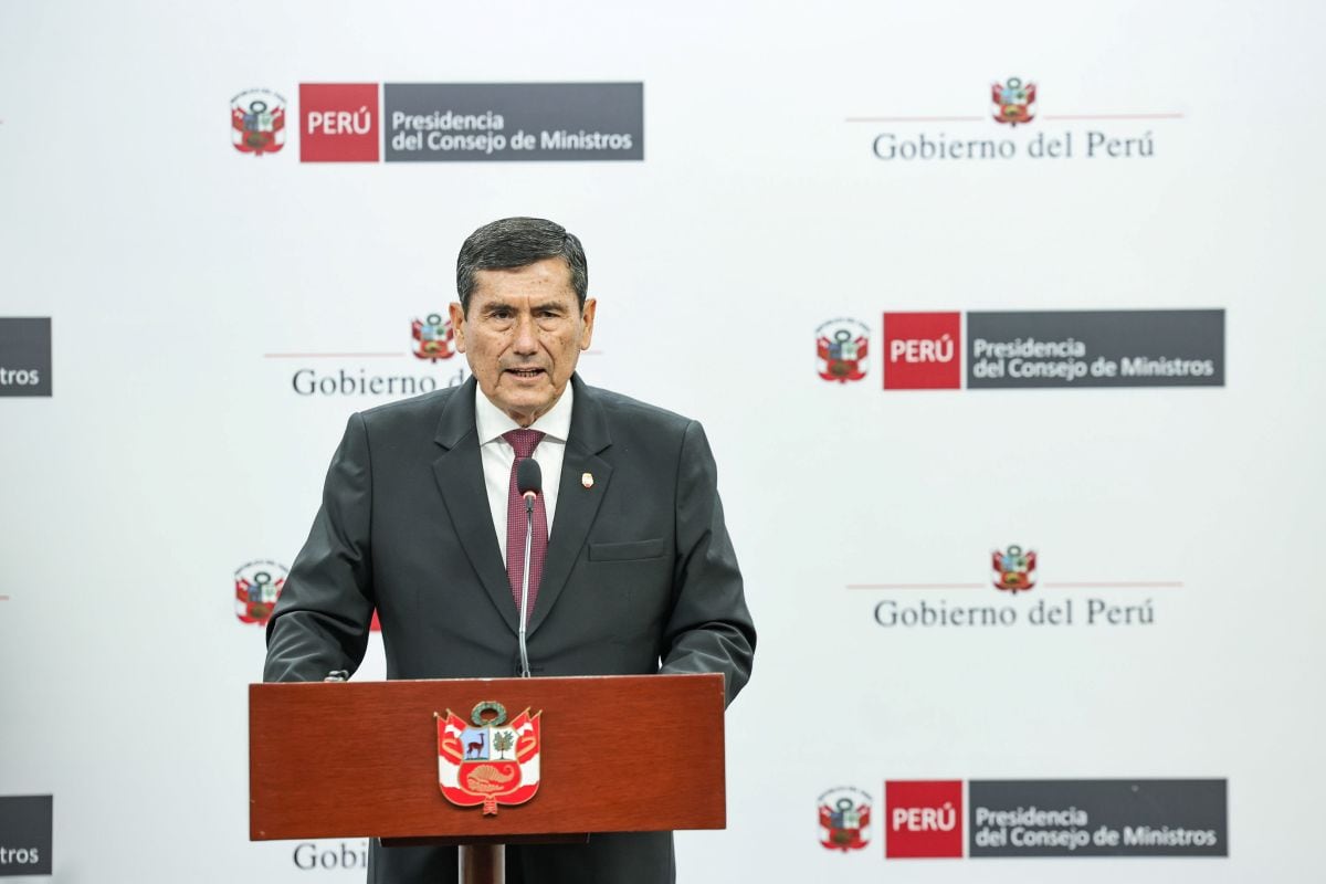 El jefe del Gabinete se pronunció sobre el plan “Escudo Fronterizo” impulsado por el presidente chileno José Antonio Kast. (Foto: PCM)