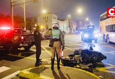 Cercado de Lima: motociclista falleció tras impactar contra una camioneta en la avenida Alfonso Ugarte