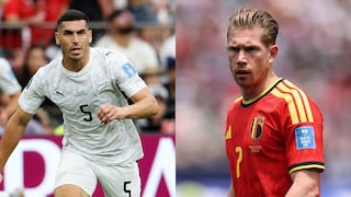 Bélgica vs. Nueva Zelanda: europeos buscan sellar su pase en un duelo decisivo del Grupo G