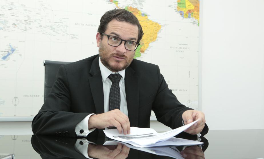 Edgar Vásquez Vela apuesta por mejoras logísticas para potenciar el comercio bilateral con Brasil. (GEC)