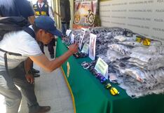 Policía incauta 1,100 gafas de contrabando de reconocidas marcas, en Tacna