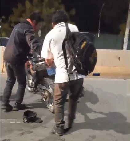 Herido fue evacuado al hospital Santa Rosa