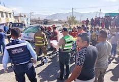 Dos trabajadores de Sedapar quedan gravemente heridos tras violento choque en Arequipa