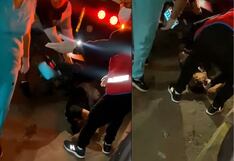 Ica: accidente de tránsito en San Joaquín deja gravemente herido a joven motociclista