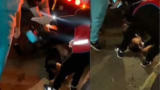 Ica: accidente de tránsito en San Joaquín deja gravemente herido a joven motociclista