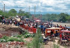 Enfrentamientos y bloqueos en paro de agricultores en Piura