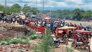 Enfrentamientos y bloqueos en paro de agricultores en Piura