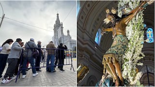 Ica: miles llegaron a la tradicional bajada y acompañan la primera procesión del Señor de Luren