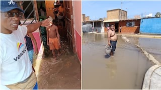 Indignación en Pisco por desborde de acequia que inundó viviendas en la cooperativa Miguel Grau