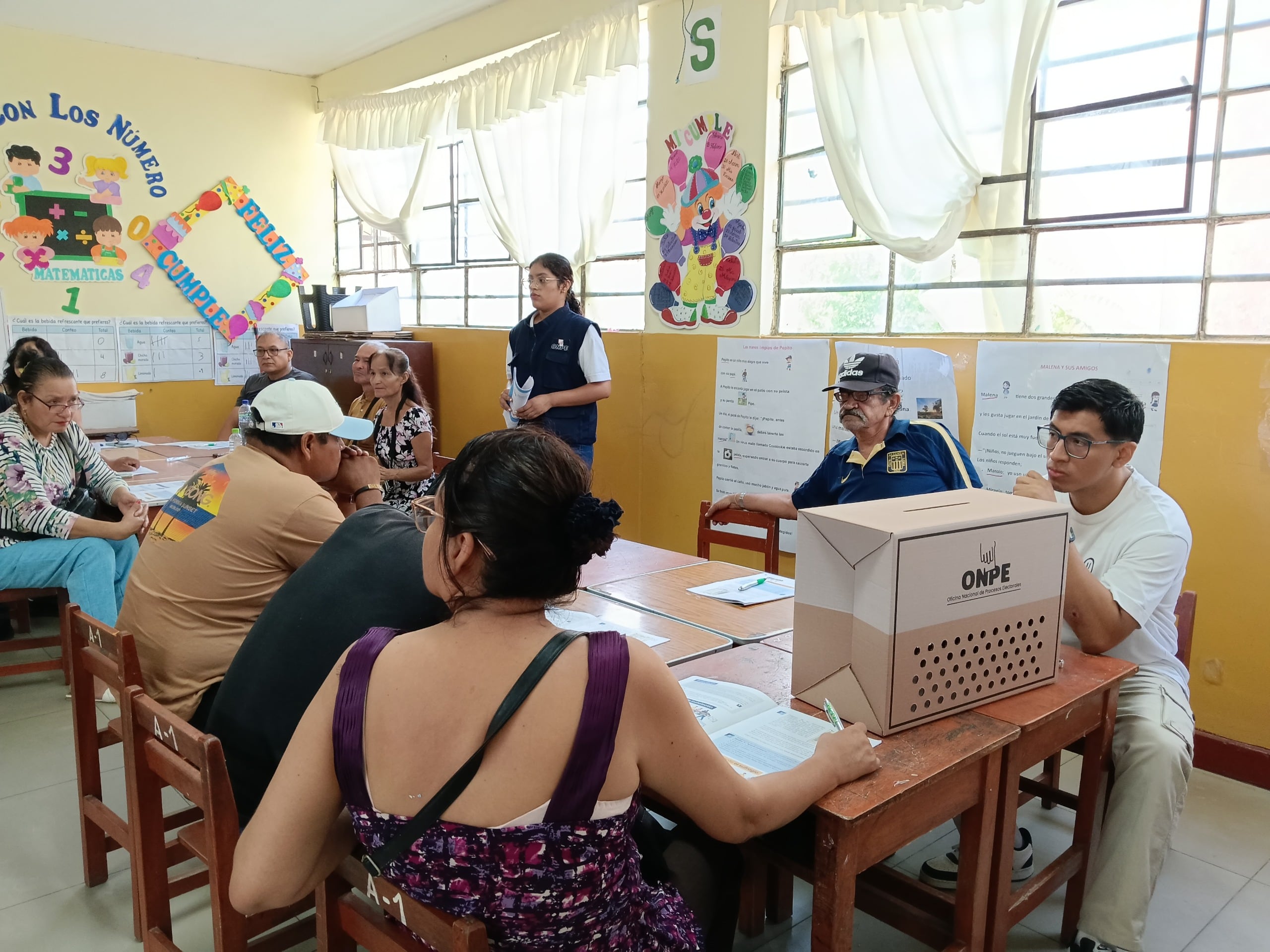 Capacitación a miembros de mesa realiza la ODPE Sullana