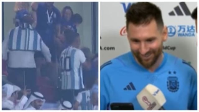 Lionel Messi, más feliz que nunca: así reaccionó cuando vio festejar a su familia (VIDEO) 