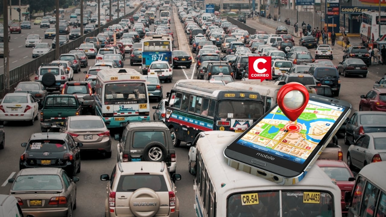 Transporte urbano deberá instalar GPS en 60 días para recibir subsidio por kilómetro. Composición: Diario Correo.