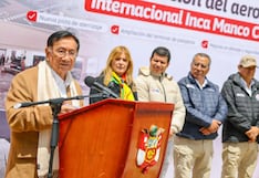 Balcázar anuncia cláusula anticorrupción en contratos para modernizar aeropuertos del sur