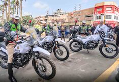 Chincha: Divpol Chincha recibe motos lineales para reforzar patrullaje de la unidad Halcones