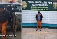 Detienen a hombre acusado de intentar robar en un local comercial de Chincha Alta