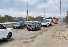 La Libertad: Alto riesgo ante intenso tráfico en vía a Huanchaco