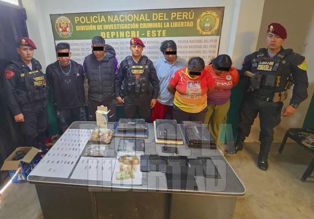 La Policía ejecutó un operativo en el sector Nuevo Porvenir y desbarató el ilegal negocio de un grupo de facinerosos.