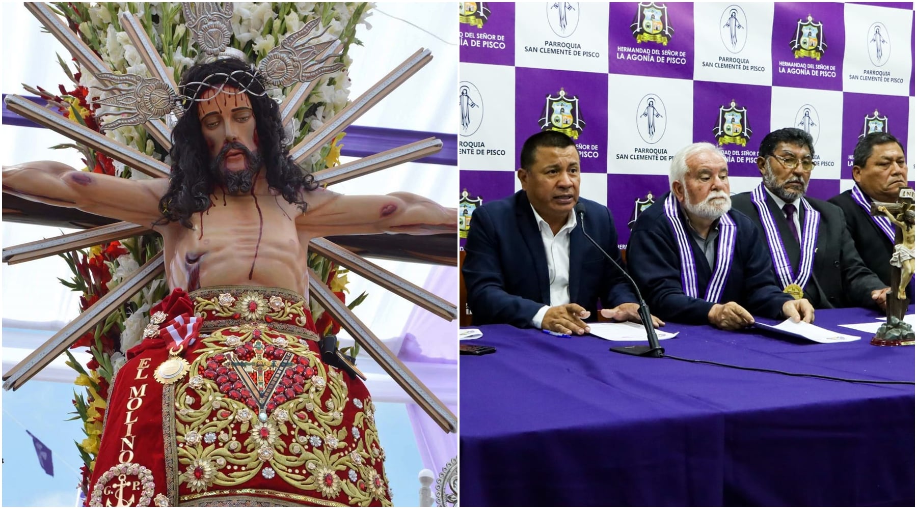 Pisco: procesión del Señor de la Agonía será el 25 de octubre y durará 17 horas