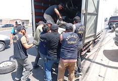 Incautan decenas de autopartes usadas provenientes del conttrabando en Tacna
