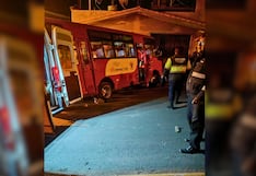 Arequipa: Bus se empotra contra vivienda en Mariano Melgar (VIDEO)