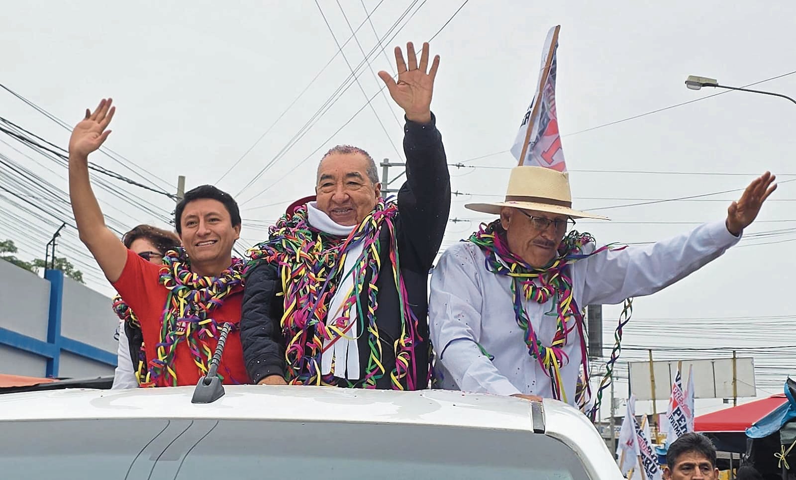 Candidato habló obre las contrataciones del personal (Foto: Yunsu Pariapaza)