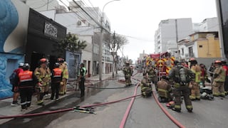 Incendio destruye tienda de bicicletas eléctricas en Miraflores (GALERÍA)