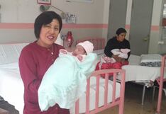 Dos primogénitas de padres primerizos nacen el 1° de enero en Tarma