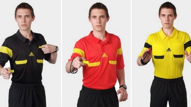 Así vestirán los árbitros en el próximo torneo de la Champions League