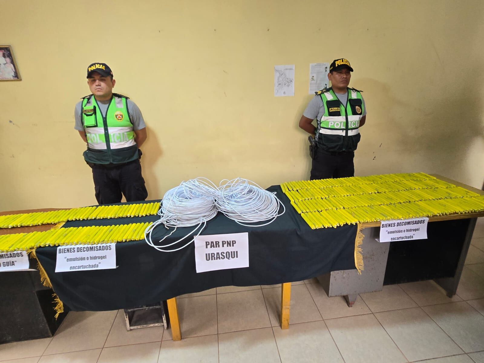 Se investiga el delito de tenencia de material explosivo. Foto: Difusión.