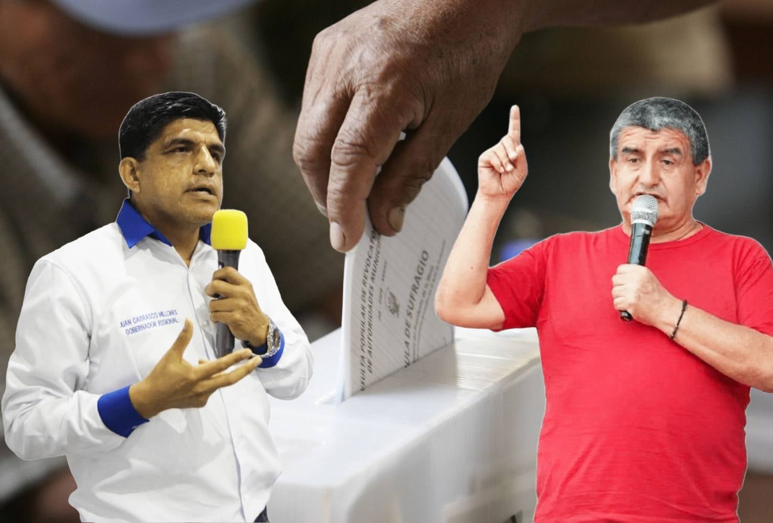 Juan Carrasco y Humberto Acuña con protagonismo político en Lambayeque.