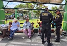 Arequipa: Suspenden desalojo en Majes y policías se dedican a control de identidad