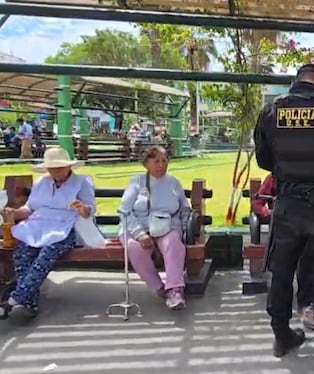 Suspenden desalojo en Majes y policías se dedican a control de identidad