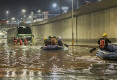 Motobomba y cisternas permanentes para extraer agua de la Variante de Uchumayo