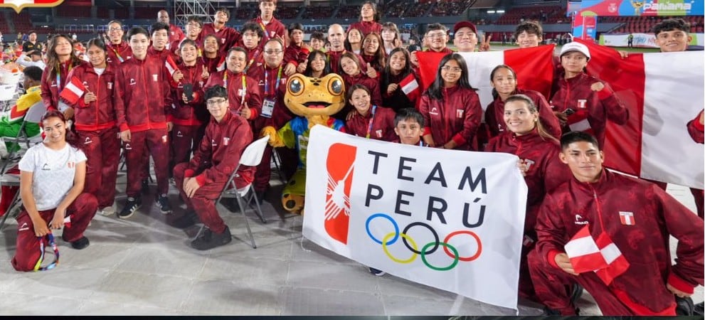 Team Perú en los IV Juegos Suramericanos de la Juventud Panamá 2026. Foto: Team Perú.