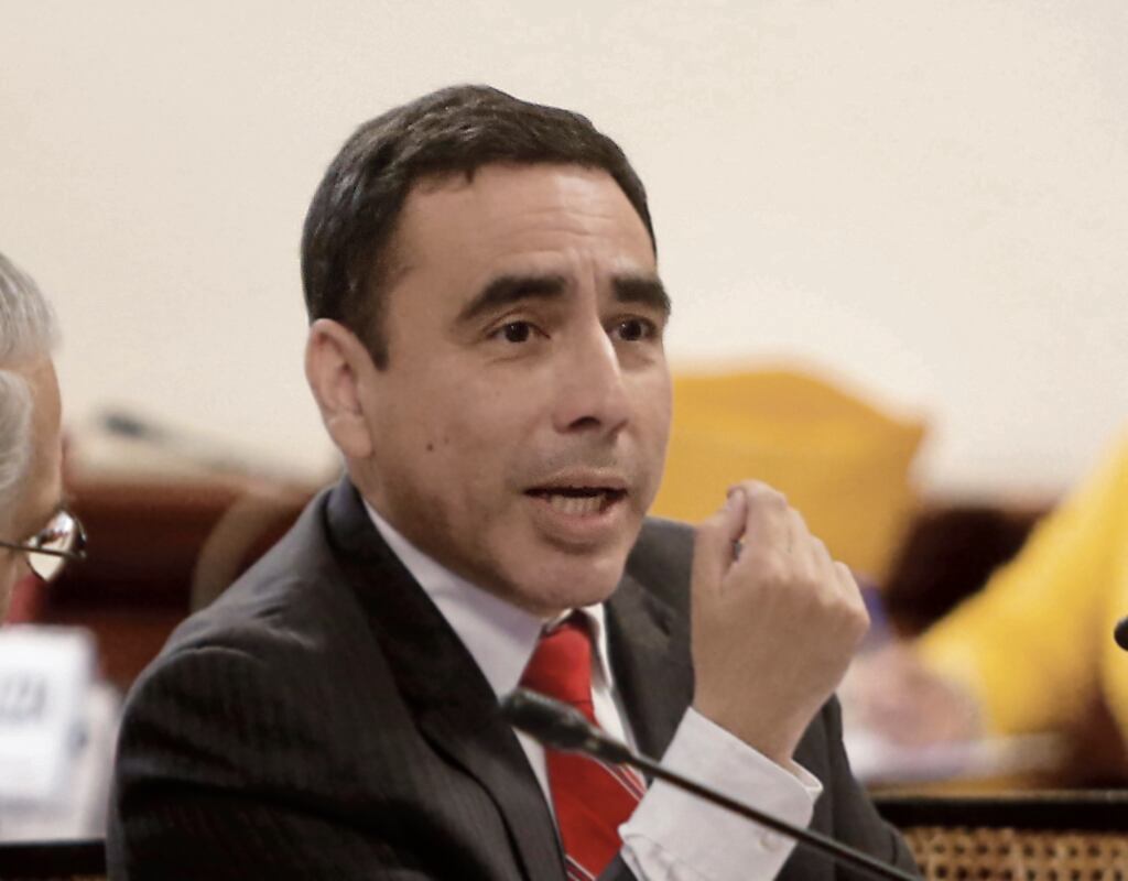 Omar Cairo: "El artículo 157 de la Constitución habilita al Congreso a sancionar con la remoción a los miembros de la JNJ y toda potestad sancionatoria exige la tipificación". Foto: Mario Zapata/GEC