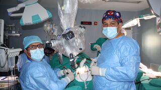 Huancayo: Retiran tumor gigante del cerebro de un sexagenario