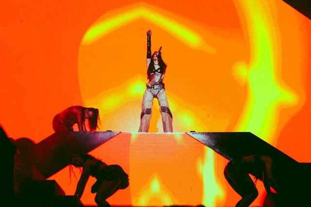 Danna llegó a Lima con su tour internacional 'DANNA L!IVE'. (Fotos: Julio Cabana)