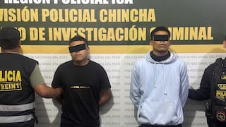Chincha: capturan a dos sujetos tras ataque a tienda de celulares de alta gama