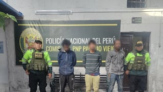 Arequipa: Tres extranjeros caen con arma de fuego en inmueble abandonado