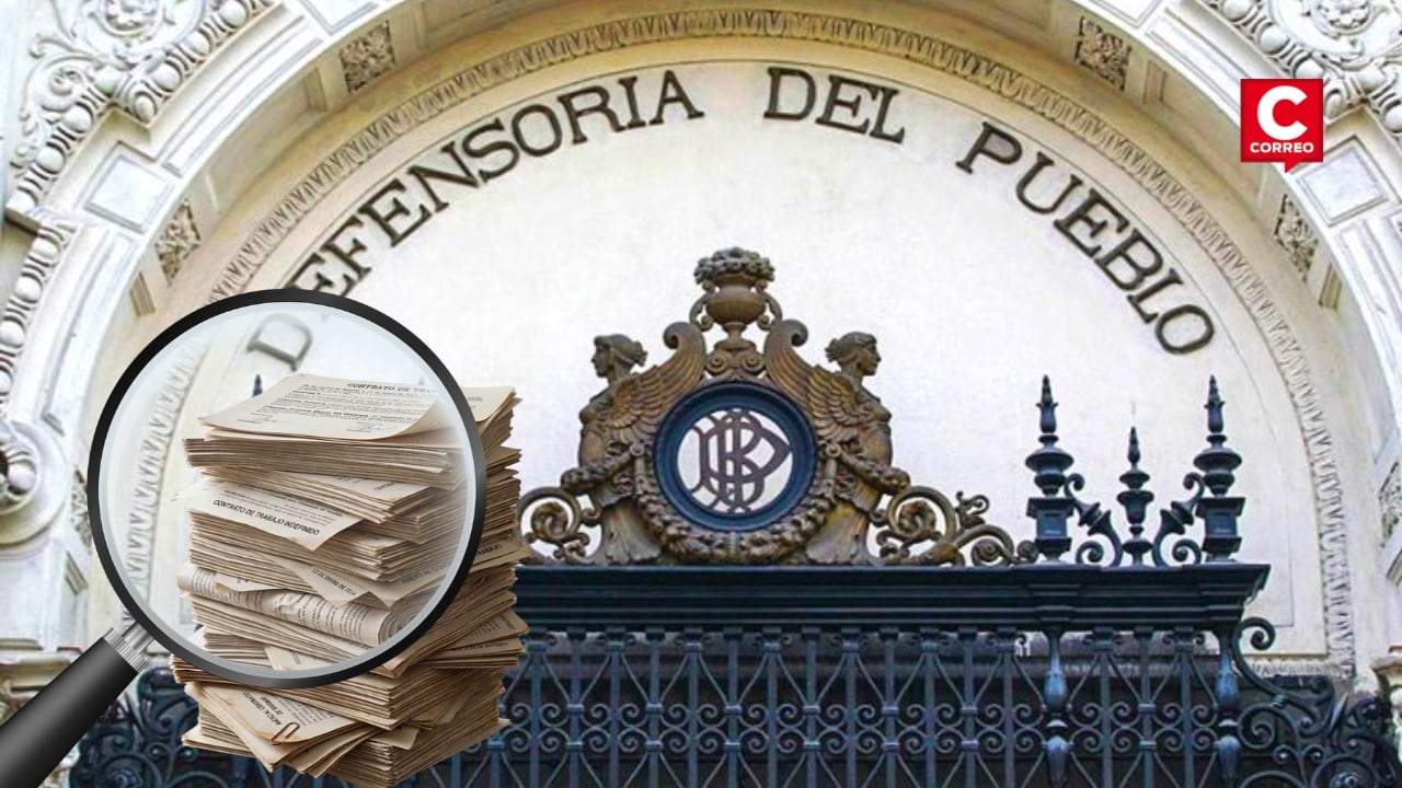 Defensoría del Pueblo: Contraloría detecta contrataciones y ascensos durante gestión de Josué Gutiérrez. Composición: Diario Correo.