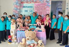 Bebés y madres se unen en Pisco durante jornada por la Semana de la Lactancia Materna