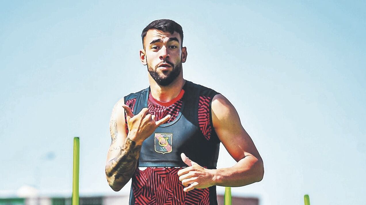 Brian Blando está en veremos. (Foto: FBC Melgar)